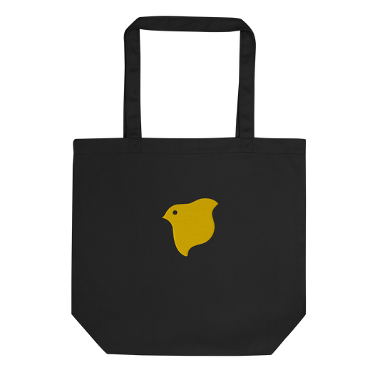 [Chidori] Tote bag logo giallo (ricamo)