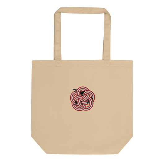 [Tirando l'acqua] Tote bag prugna necco (ricamo)