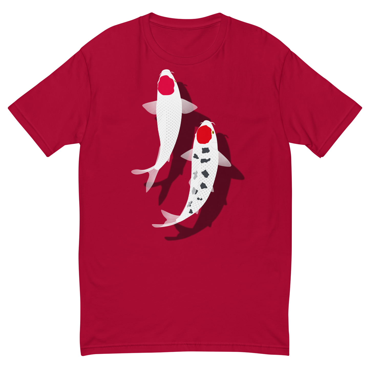 [Koi] T-shirt Tanzen Rosso Bianco (Uomo)