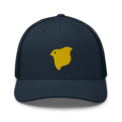 Logo giallo del cappuccio tracker (ricamato)