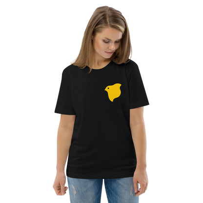 [Chidori] T-shirt logo giallo (unisex)