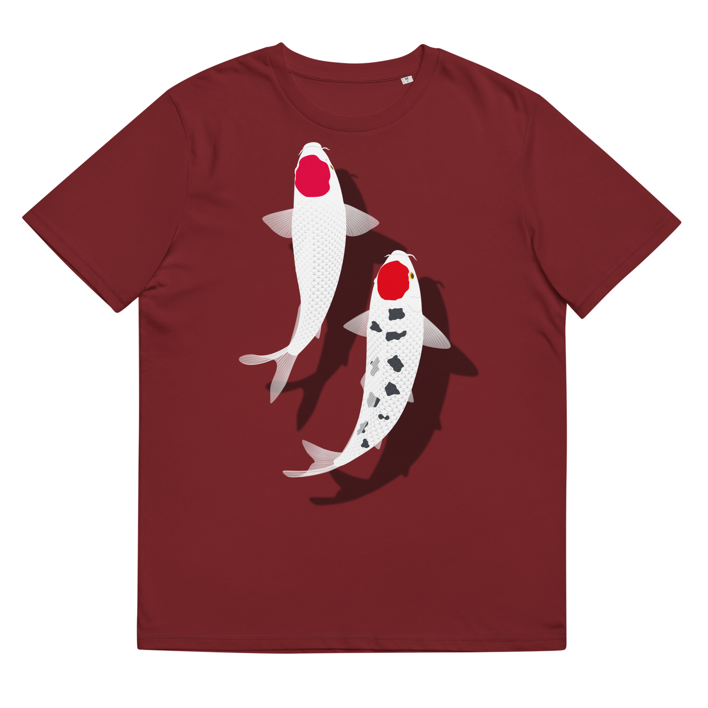 [Carp] T-Shirt Tanzen Rosso Bianco (Unisex)