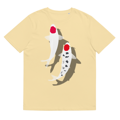 [Carp] T-Shirt Tanzen Rosso Bianco (Unisex)