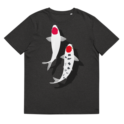 [Carp] T-Shirt Tanzen Rosso Bianco (Unisex)