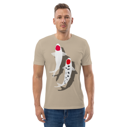 [Carp] T-Shirt Tanzen Rosso Bianco (Unisex)