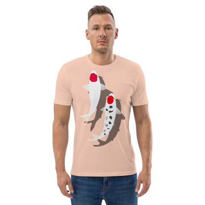 [Carp] T-Shirt Tanzen Rosso Bianco (Unisex)