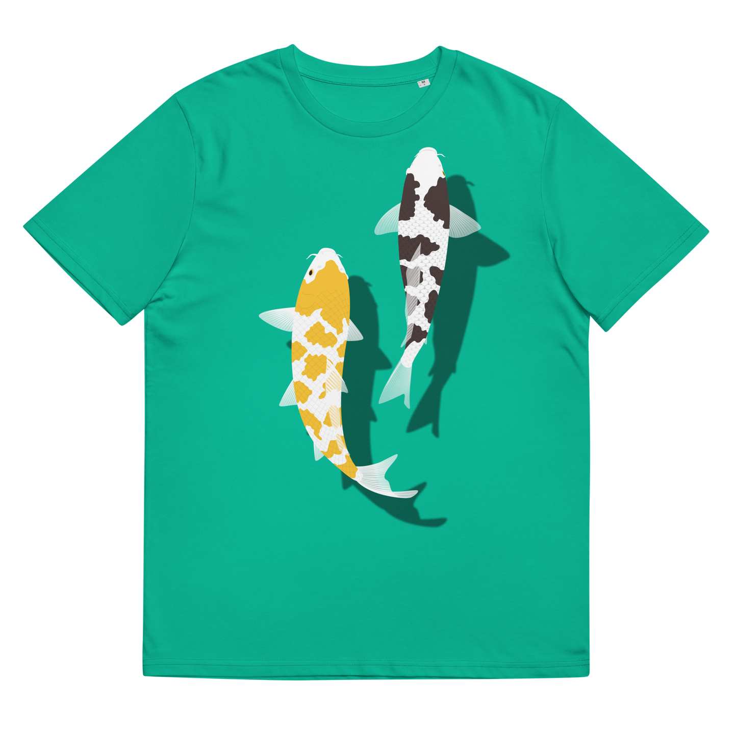 [Carp] T shirt tartaruga bianca, tensione tedesca (unisex)