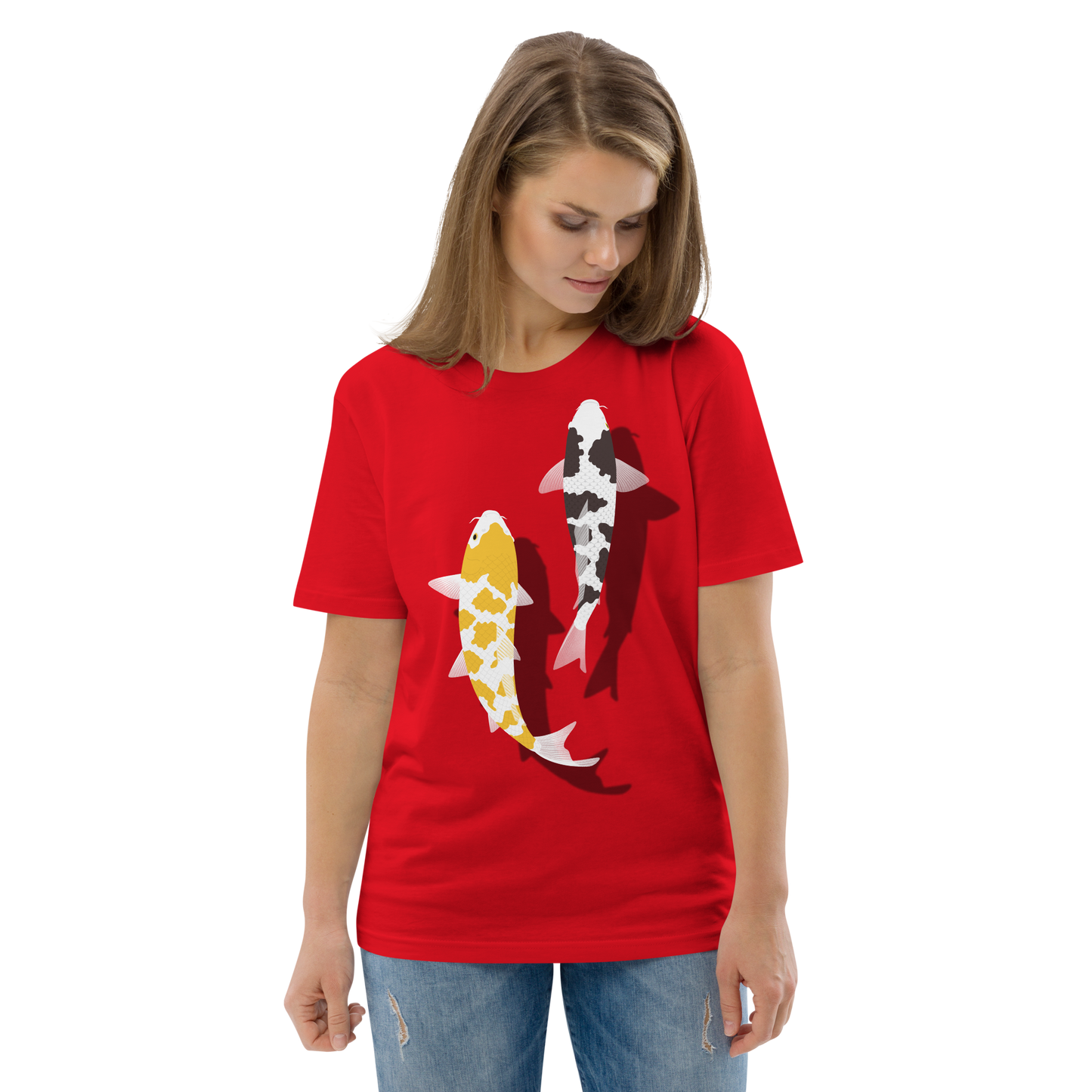 [Carp] T shirt tartaruga bianca, tensione tedesca (unisex)