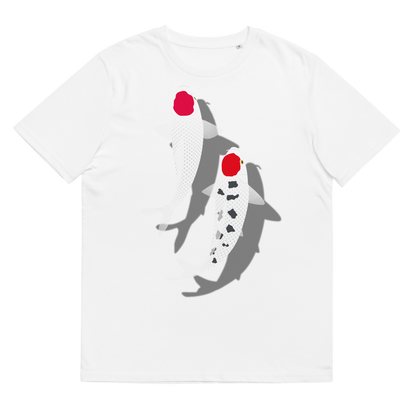 [Carp] T-Shirt Tanzen Rosso Bianco (Unisex)