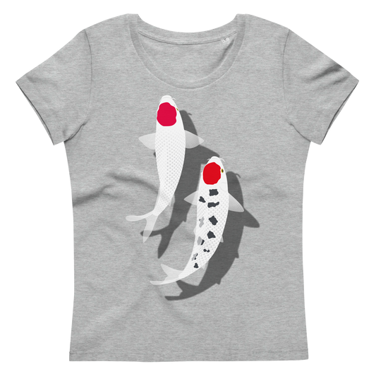 [Koi] T-shirt Tancho Red and White (Donna)